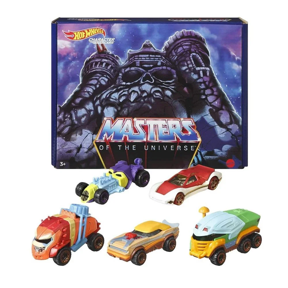 NEW Hot Wheels He-Man Masters of the Universe 5-Pack 1:64 Scale Collectible